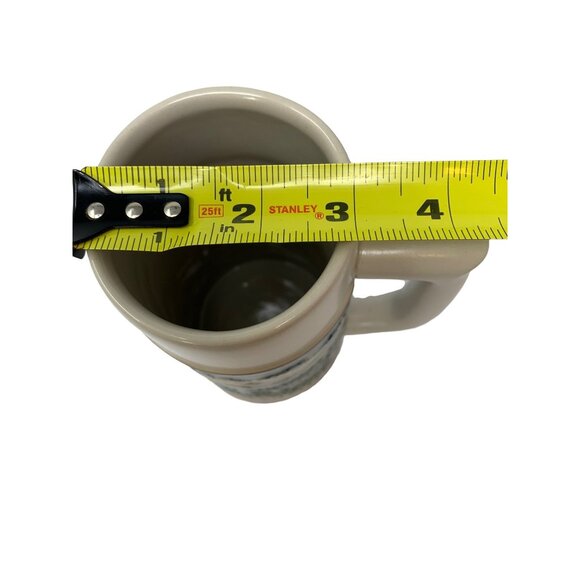 Coors Mug Stein Vintage 1991 Rocky Mountain Legend Series X Country Skiing - Picture 13 of 13